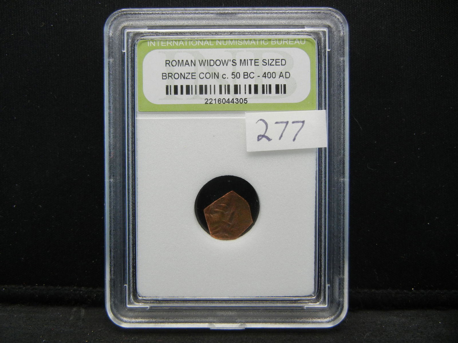 40 BC Ancient Widows Mite Good or Better 135 IL